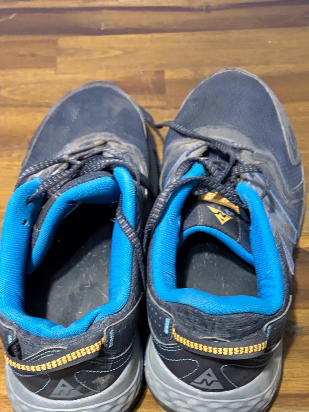 Men's Navy and Blue Athletic Sneakers